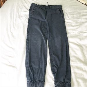 Navy Blue Pants w/ elastic straps